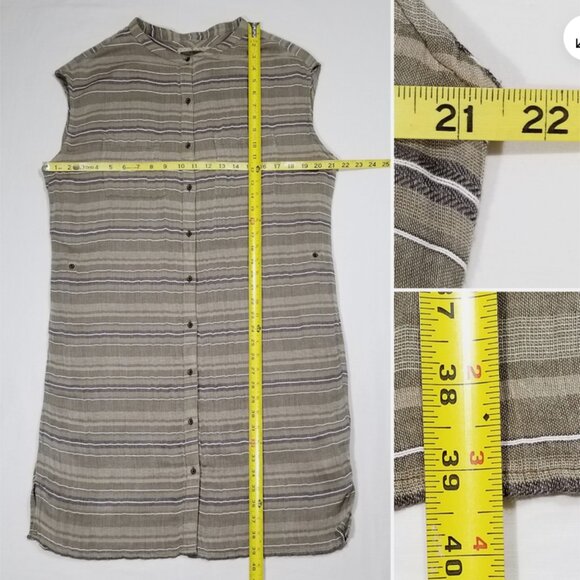 PRANA Buenos Dias Shirt Dress 6643E1M - Picture 6 of 12